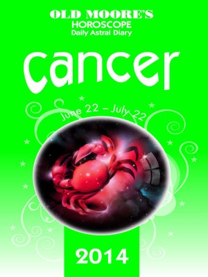 cover image of Old Moore's Horoscope and Astral Diary 2014 – Cancer